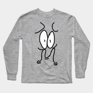 Nervous Face Long Sleeve T-Shirt